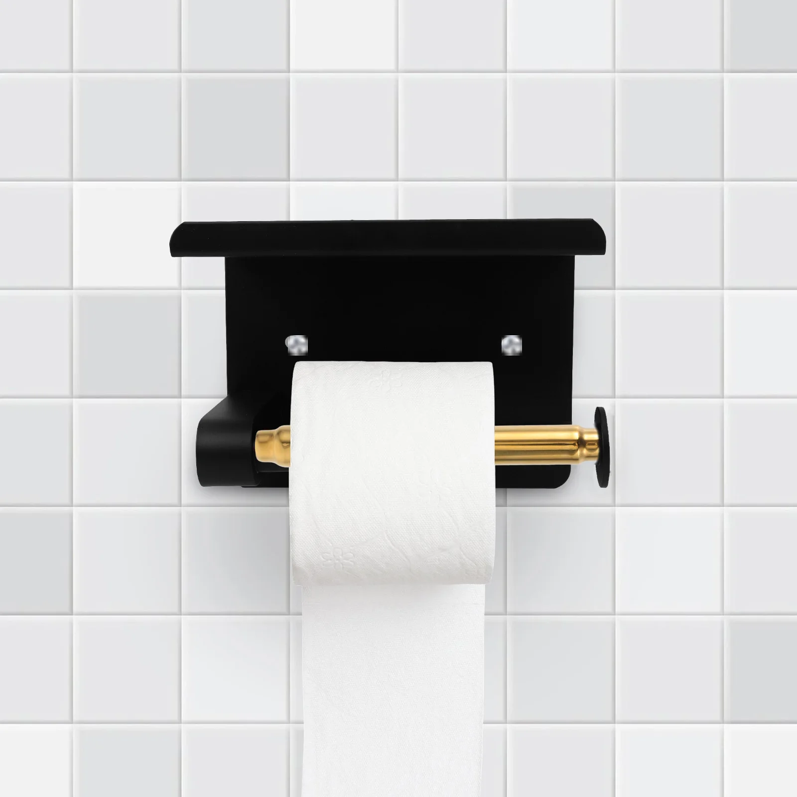 

Telescopic Paper Roller Stainless Steel Toilet Holder Bathroom Tissue for Spring