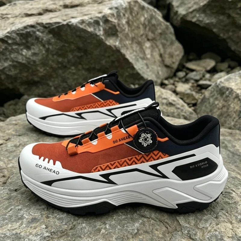 Trail Running Shoes New Arrival Unisex Lightweight Athletic Anti-slip Breathable Mountain Outdoor Road Hiking Cushioning Sneaker