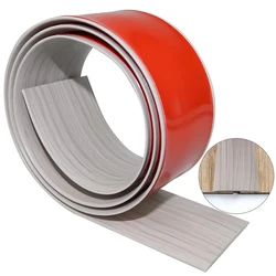 Edge Closing Strip with Pvc Wear-Resistant Soft Plastic Floor Transition for Wood Floors and Flat Buckle Threshold Design