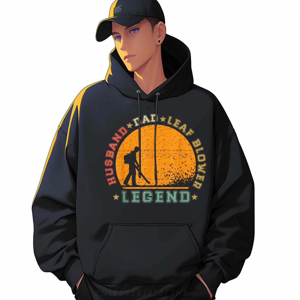 

Newest Vintage Retro Husband Dad Leaf Outdoor Sweatshirt O-Neck Women's Hoodies Printed Long Sleeve Streetwear Clothing