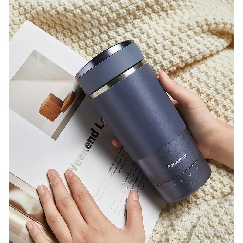 Portable Electric Kettle 320ml Mini Water Heating Cup For Travel Work 316 Stainless Steel Temperature Control NC-K501