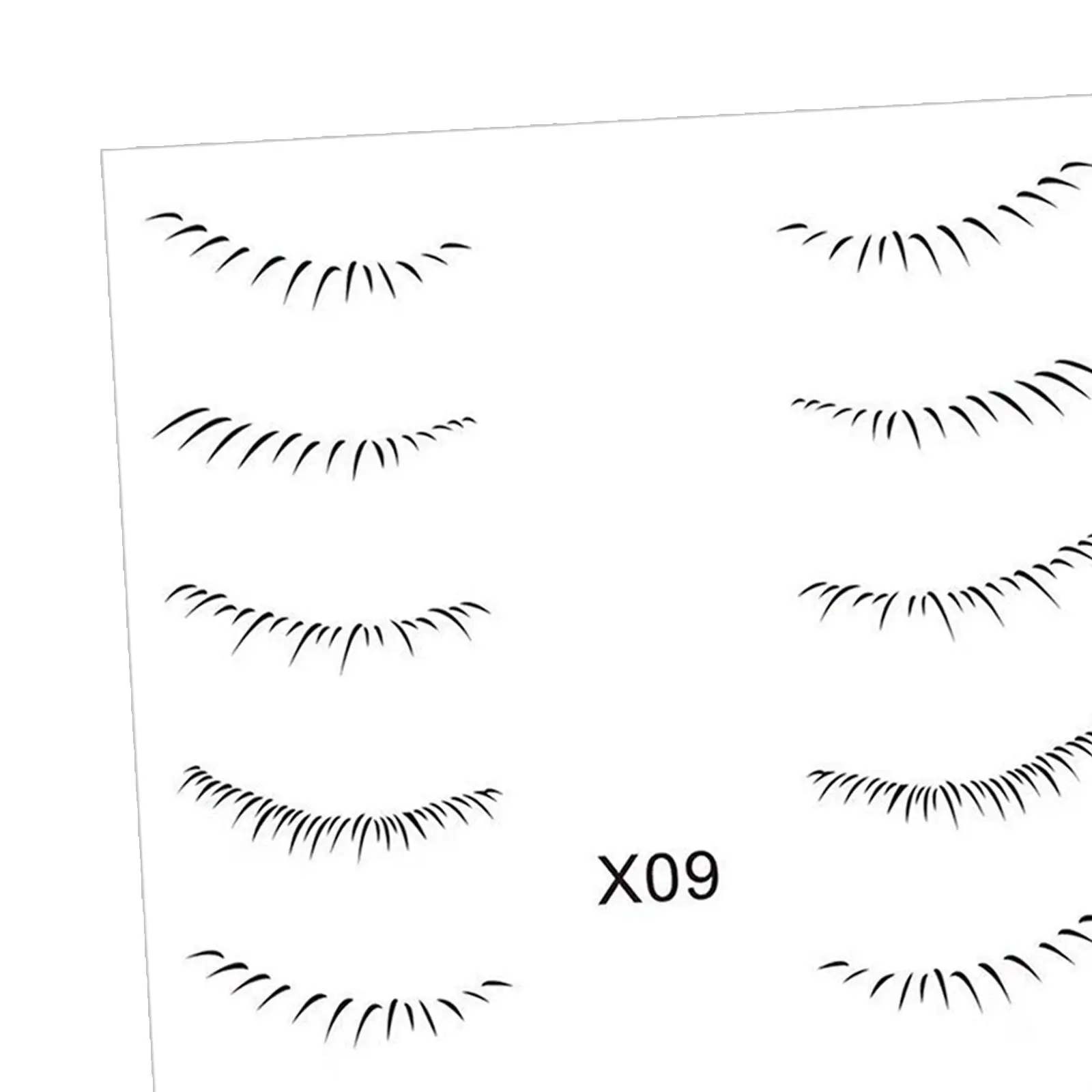 Simulación de pestañas postizas 3D, pegatinas para pestañas postizas, parche portátil debajo de las pestañas, pegatina para niñas y mujeres, regalos de cumpleaños