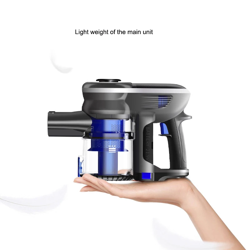 무선 무선 진공 청소기 대형 흡입 디지털 모터 가정용 진공 청소기