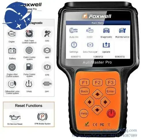 yyhc Foxwell Code Reader Automotive OBD II Diagnostic Scan Tool