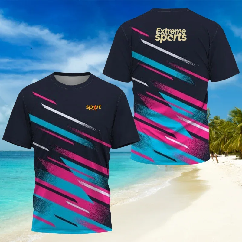 

Новая мужская/женская модная трендовая футболка с короткими рукавами, комплексная тренировочная футболка, повседневная спортивная футболка для бега, футбольный костюм