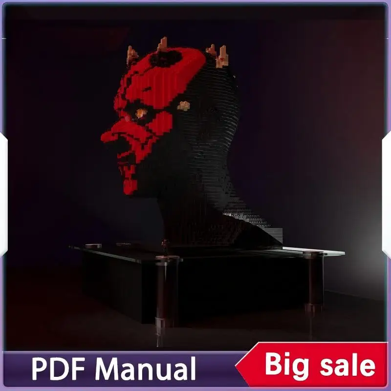 Conjunto de Blocos de Montar Darth 8890PCS, Guerra nas Estrelas, Modelo de Personagem Grande, Quebra-Cabeça, Ideias Criativas, Presente de Natal