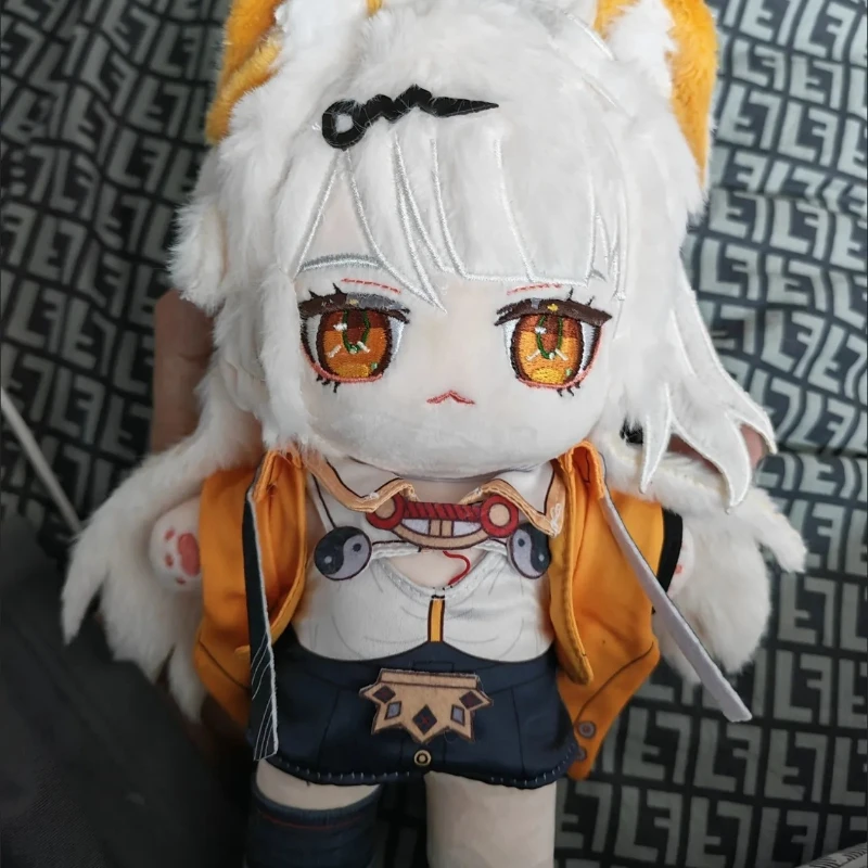 

20cm Anime Game Zenless Zone Zero Yixuan Kawaii Cosplay Soft Cotton Doll Body Cartoon DIY Dress Up Clothing Toy Figure Fans Gift