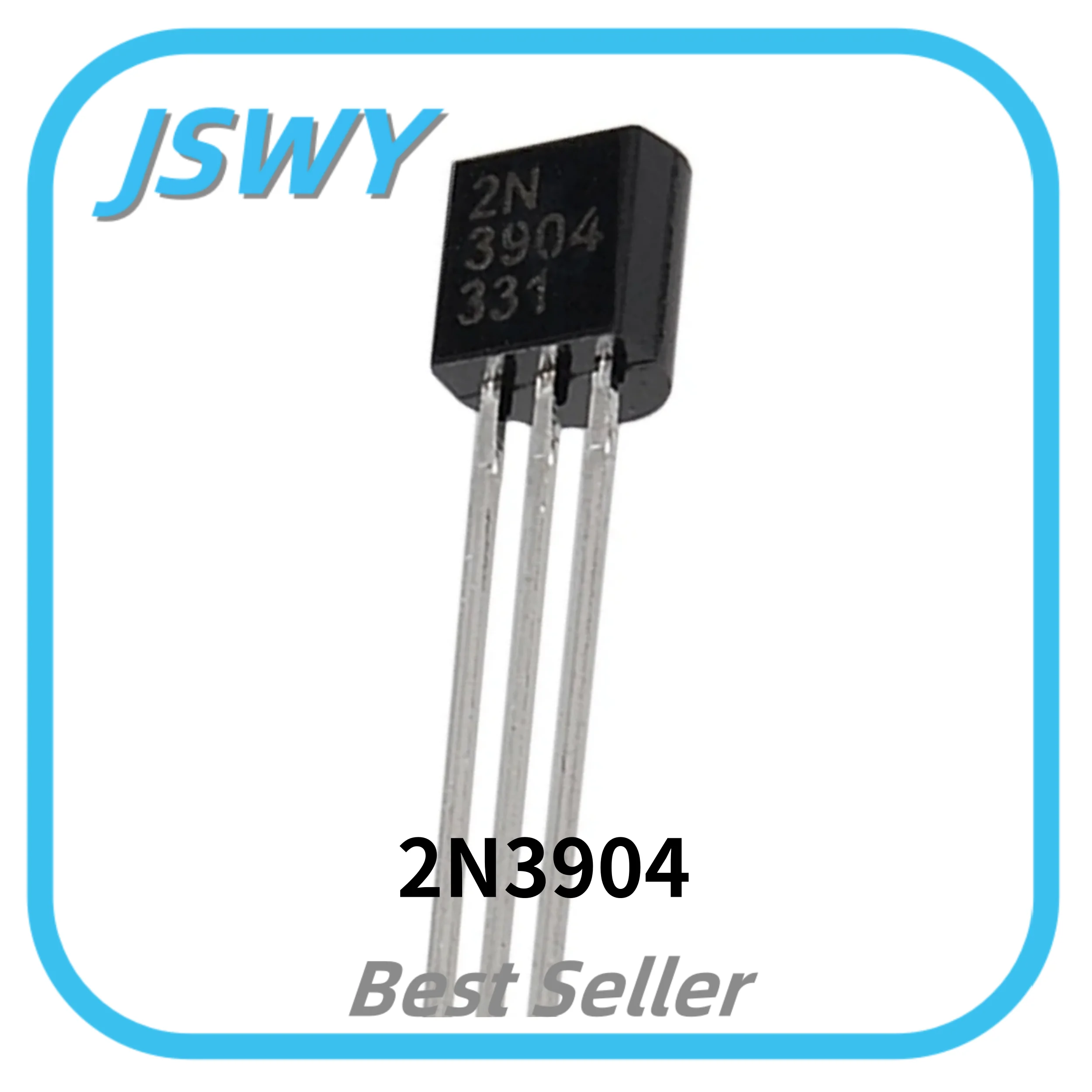 

100/1000PCS 2N3904 TO-92 NPN Transistor 40V/200mA Through-Hole Transistor Brand New Original
