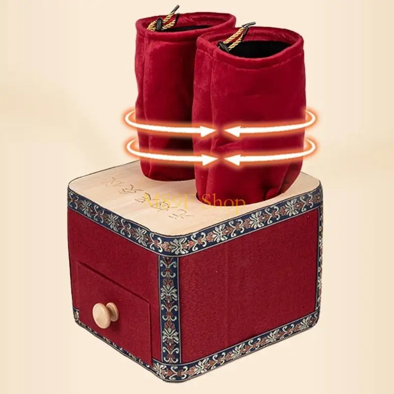 

M89F Устройство для терапии ног Удобная коробка для терапии ног с регулируемой температурой Коробка для прижигания ног для