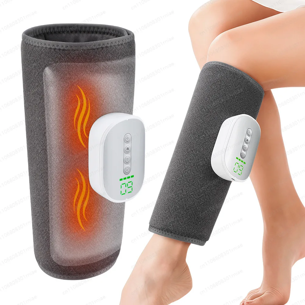 

Compressed Pulse Massage Leg Massager with Manual Wired Control for Calf Muscle Spasms and Restless Leg Relief