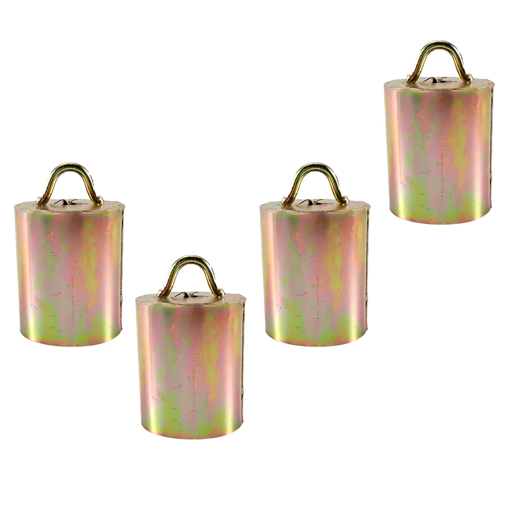 

Cow Bell Cattle Goat Farm Sheep Animals Galvanized Alloy Durable Sturdy Smooth Bright Elegant Luxury Long Distance Sound Anti