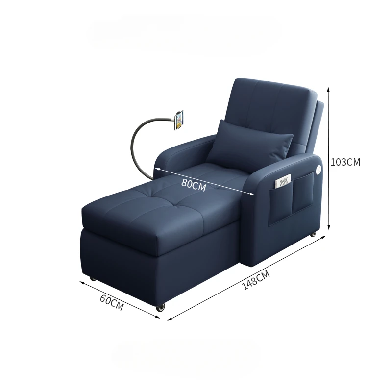 Pojedynczy salon rozkładana sofa sypialnia luksusowy ergonomiczny salon elektryczna rozkładana sofa Relax Accent meble Kanapa YN50RS