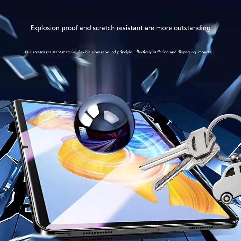 HD PET Screen Protector for OPPO Pad 8.8-13.2 Inch Anti Scratch Clear Film with Matte Option