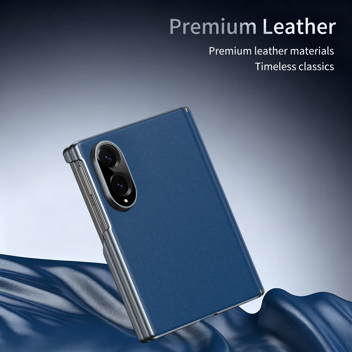 Premium Leather Phone Case For Samsung Galaxy Z Fold 8 7 6 5 Shockproof Matte Protective For Samsung Z Fold8 ZFold7 ZFold7 Cover