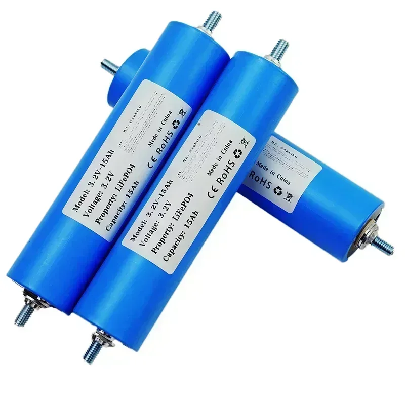 3.2V 15Ah c33 LiFePo4 battery pack DIY 12V 24V 15000mAh motorcycle car motor battery modification stud off-road vehicle