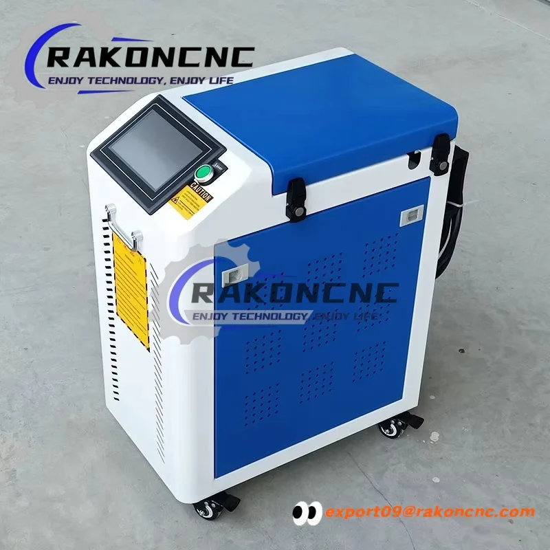 Portable Pulsed Laser Cleaning Machine for Wood Oil Paint Dirt Removal Pulsed Laser Cleaner 100w Tools 200w 300w 500w Cleaner