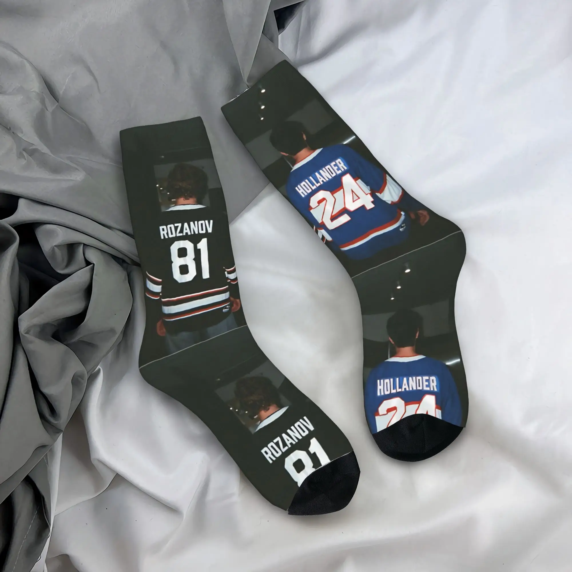 Autumn Winter Colorful Men's Women's Ilya And Shane Heated Rivalry  Socks  Breathable Football Socks