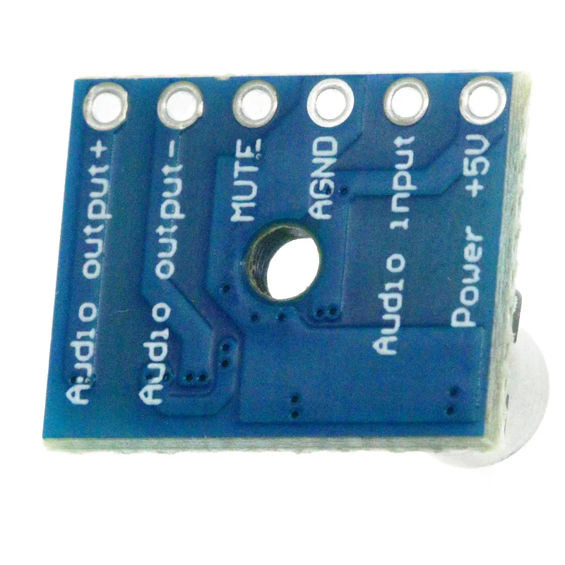 5pcs 5128 Amplifier Board 5W Class D Digital Amplifier Board Mono Audio Module Low Distortion