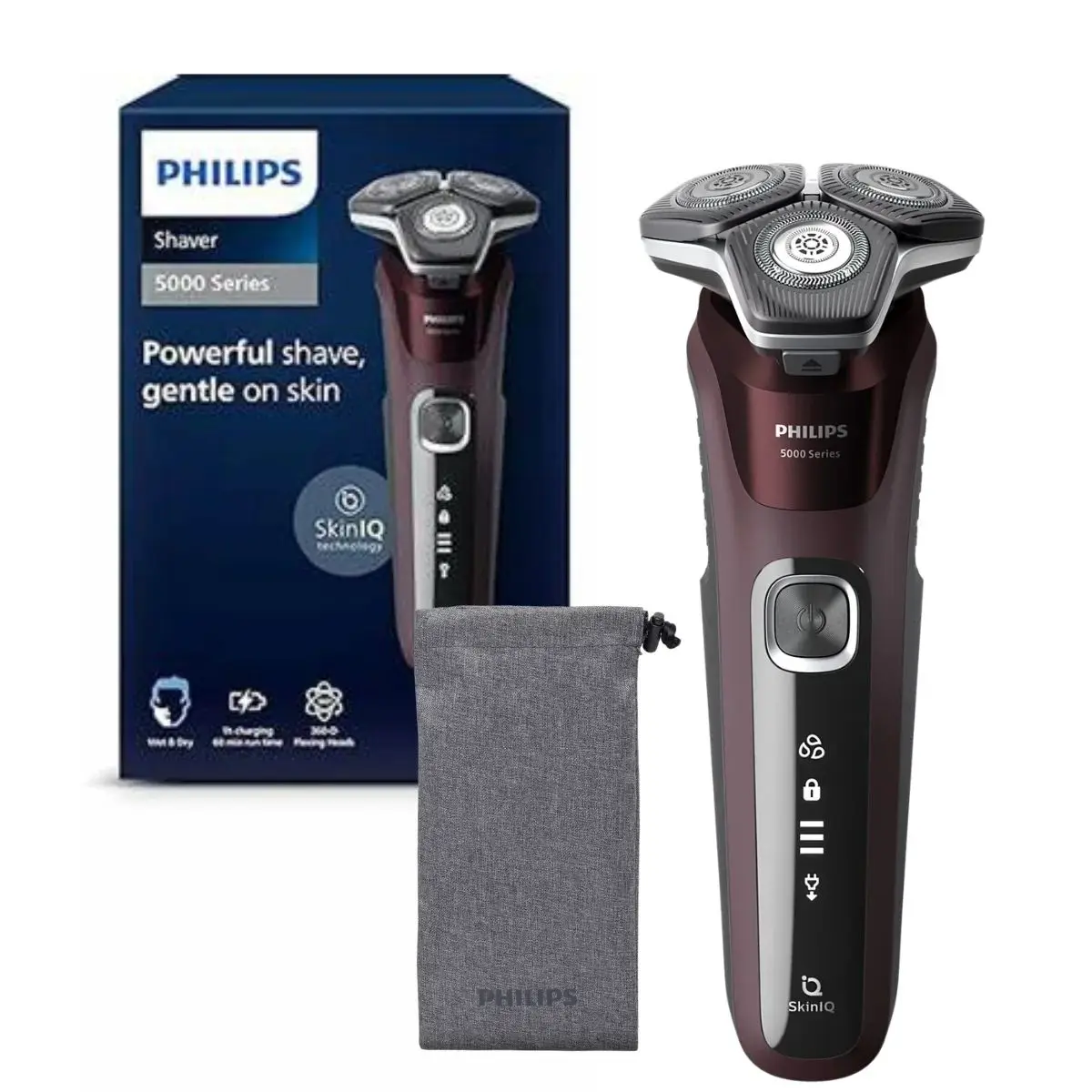 Philips Norelco Razor Shaver  series 5000 S5881, Wet & Dry,