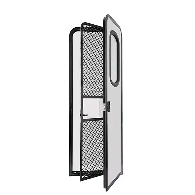 The Most Popular 580X1700mm RV Entry Door With Inner Door Safety Lock Waterproof Rv Door