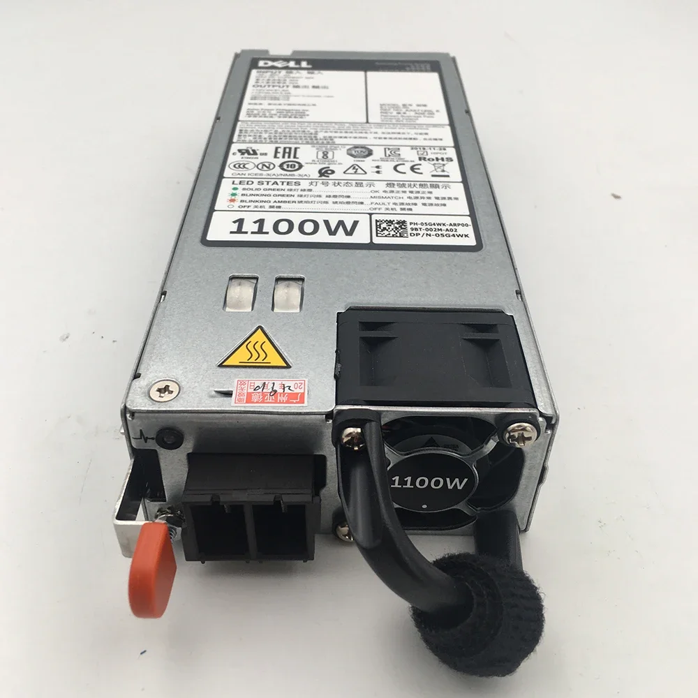 Server DC Power Supply R620 R720 R520 R920 R820 1100W E1100D-S0 0Y1MGX 05G4WK 5G4WK Y1MGX