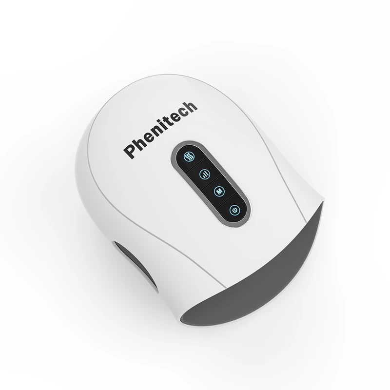 Nowcozy Handheld Hand Massager Timing Control Double-Layer Airbags Pressing Stretching for Multiple Massage Techniques