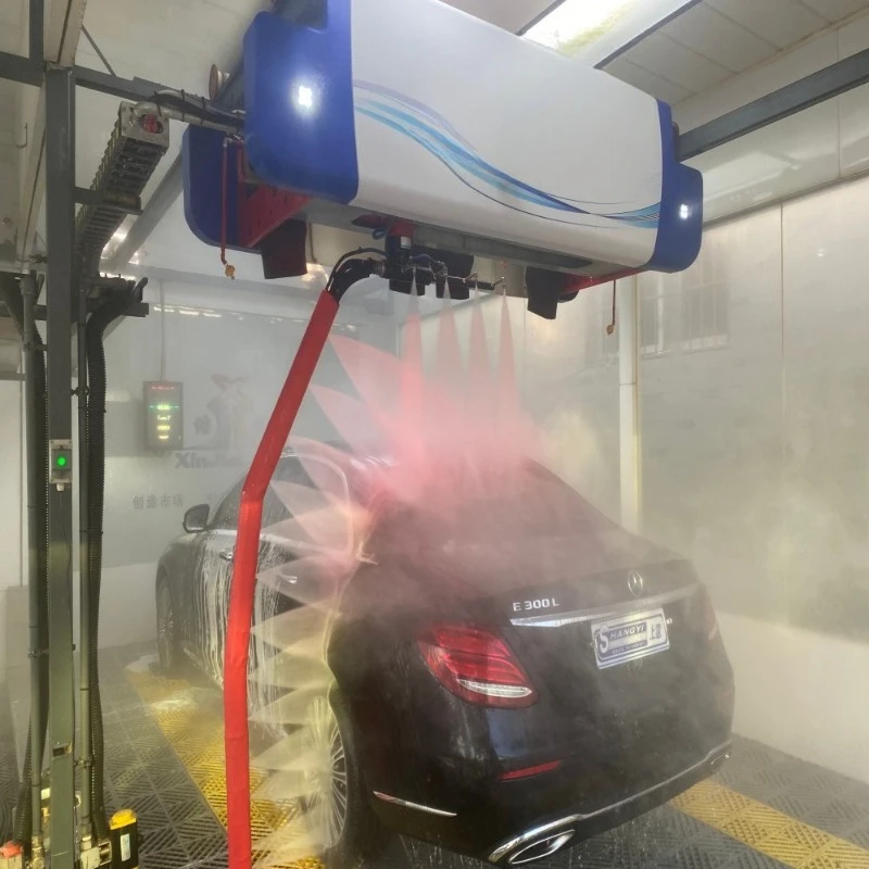 Customized Automatic Electric Touchless Car Wash Machine High Quality Stainless Steel High Pressure