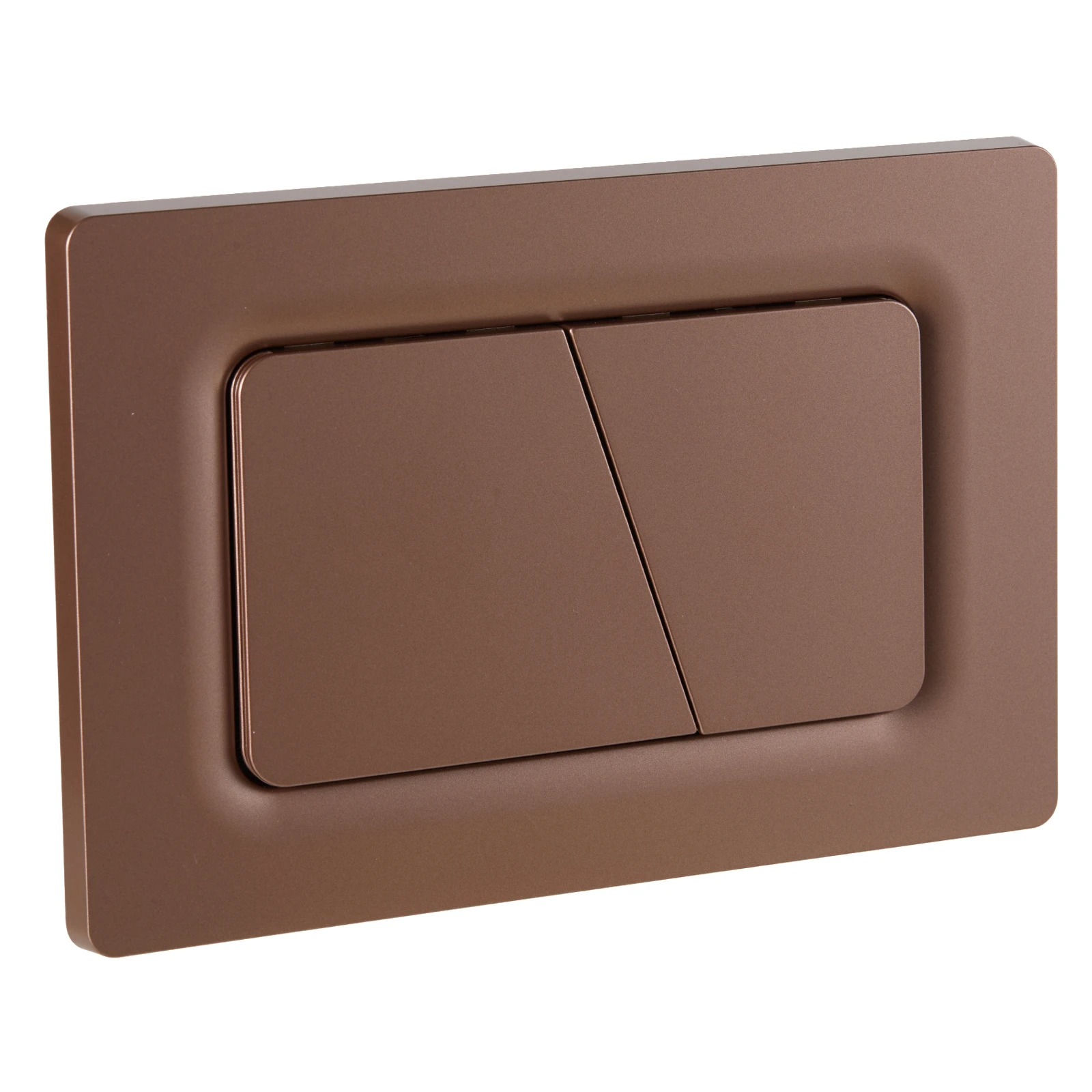 Dual Flush Button Plate Compatible with Geberit Sigma 01 20 30 Series Bronze Panel with Concealed Toilet Tank Parts