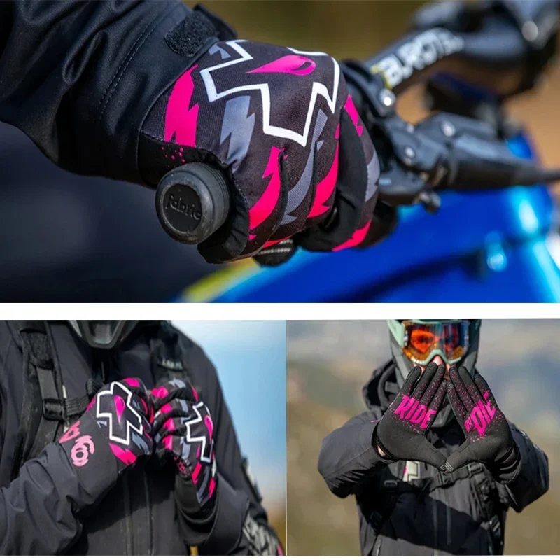 Best Selling Gants Motocross Cycling Gloves Top Mountain Bike Glove Comfortable Safety Protection Motorcycle Bmx Gloves for Bike