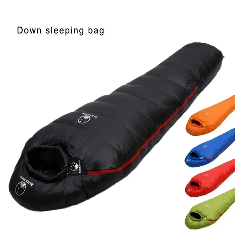 Winter Ultralight Sleeping Bag Pole Goose Down Trekking Tourism and Camping Pack Outdoor Mountaineering Supplies Base Equipment