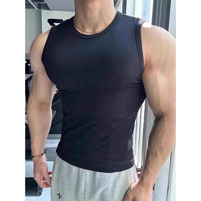 เสื้อกล้ามฟิตเนสไร้ตะเข็บสำหรั - Seamless Ribbed Workout Tank Top บทวิจารณ์และราคา