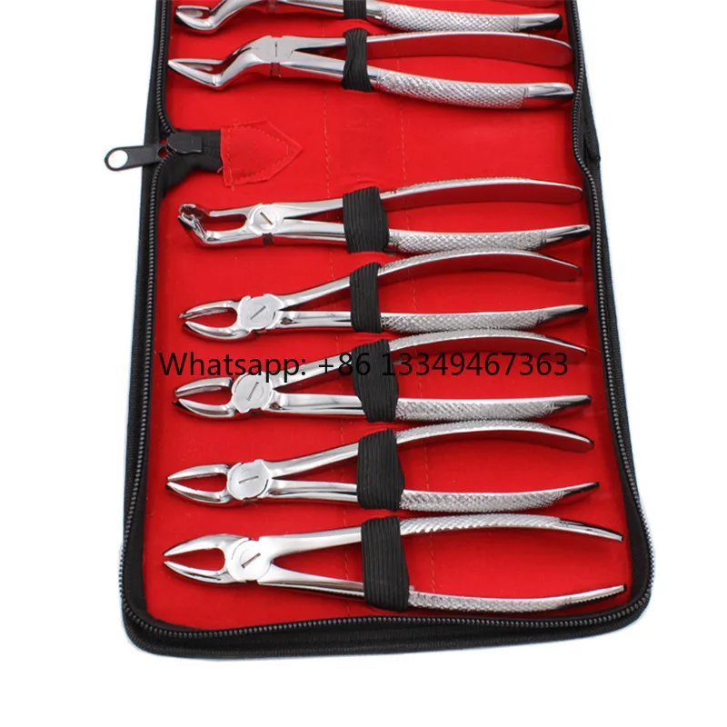 kit-de-pinces-d'extraction-en-acier-inoxydable-pour-adultes-outil-de-dentiste-instrument-chirurgical-orthodontique