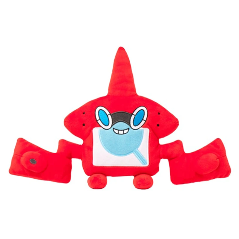 Original  Japan Cartoon pokemon Center Rotom Pokédex Plush toy Soft Stuffed Animals doll Children's Birthday Gifts