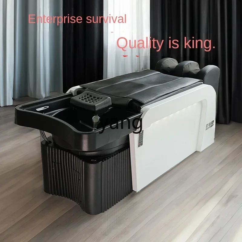 CX intelligent electric massage shampoo bed barber shop special automatic water circulation fumigation