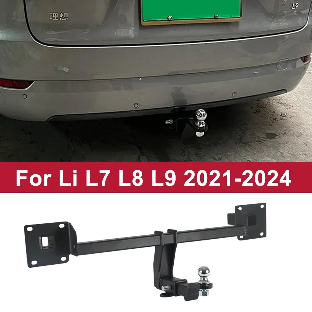 

For Li Lixiang L7 L8 L9 Trailer hook Adapter Tow Hook Rear Trailer Ring Receiver Car Accessories