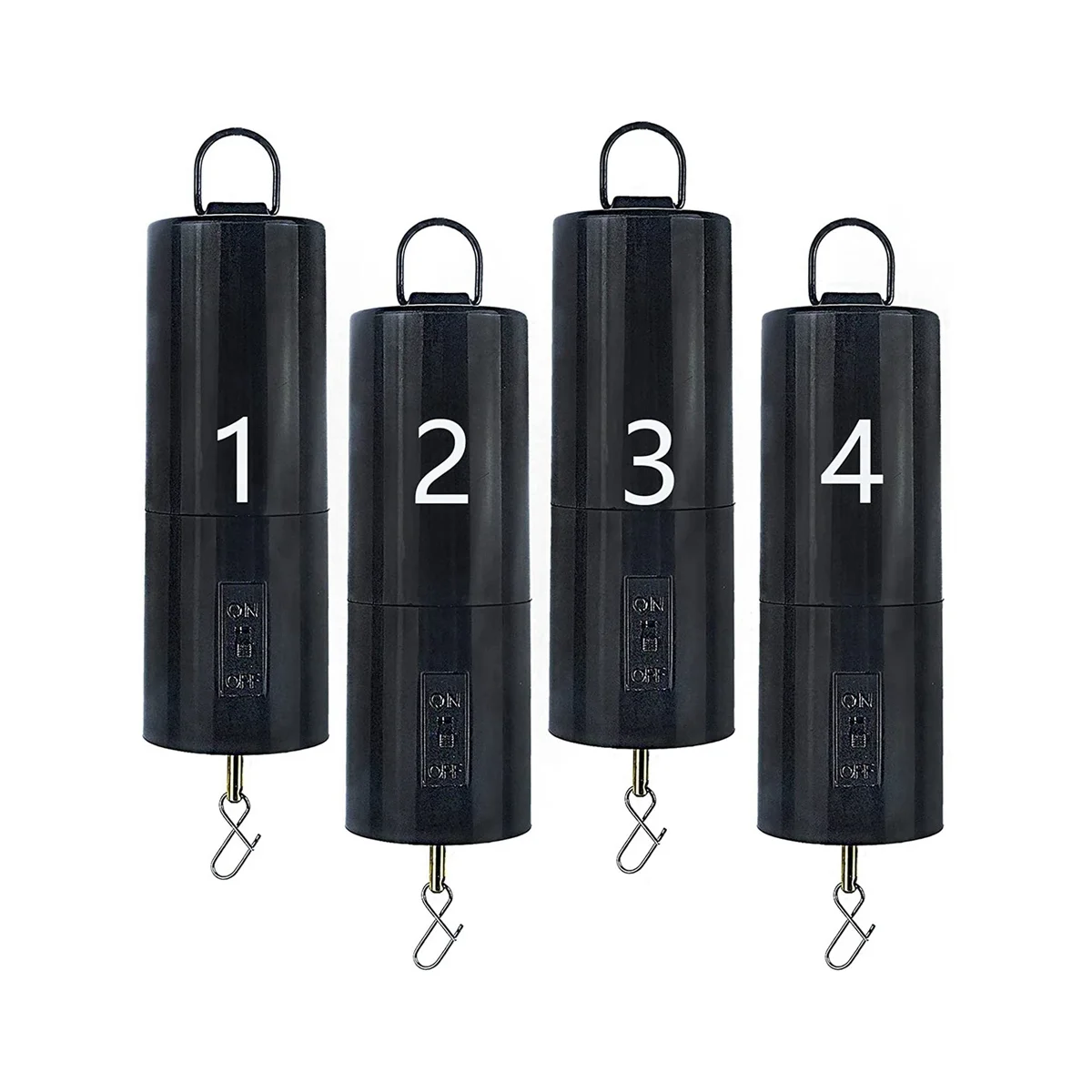 4Pcs Wind Spinner Motor Hanging Display Motor Battery Operated Rotating Motor Multi-Purposes for Wind Spinner Yard Decor