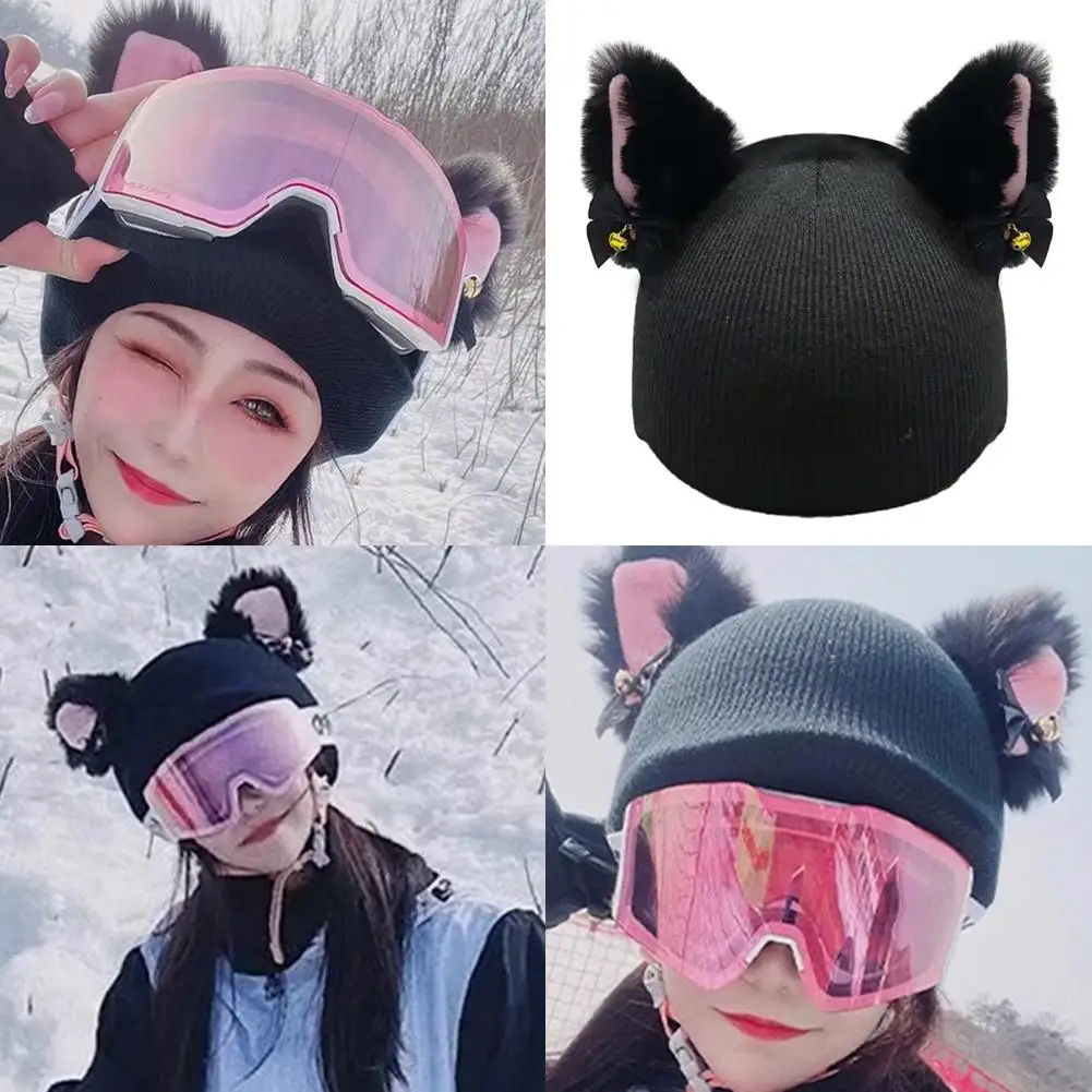 

Ski Helmet Cover Single and Double Snowboard Battery Car Helmet Protections Covers for Adult Kids Anti Slip Head Warmer D5S5