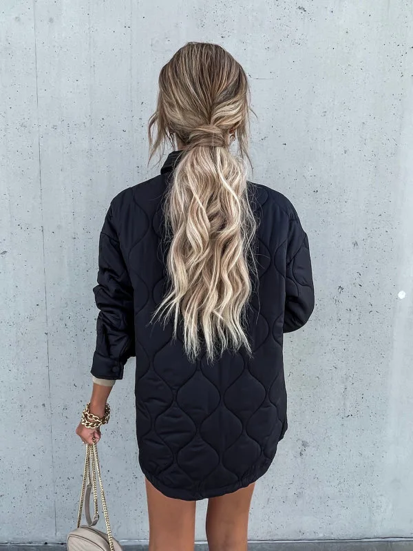 European Down and Cotton Jacket for Women  2024 New Design  Lightweight Diamond Grid  Cotton  Winter   Temperament for Commuting