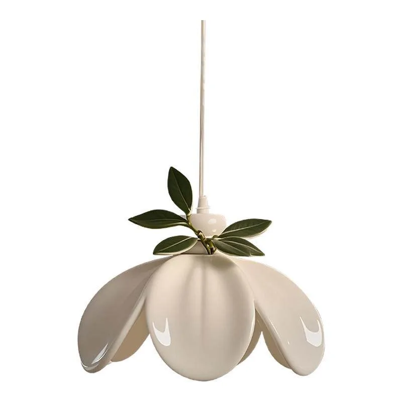 Chandelier, new leaf dining room lamp, bedroom bedside chandelier c