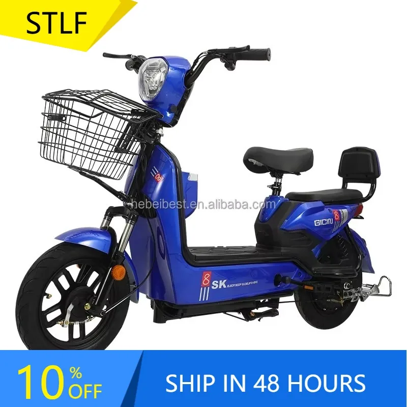 

Zuimi High-end Oversea Warehouse High Speed Electric Touring MotorBike 350W 48V 12Ah Hub Motor Electric Moped Scooter