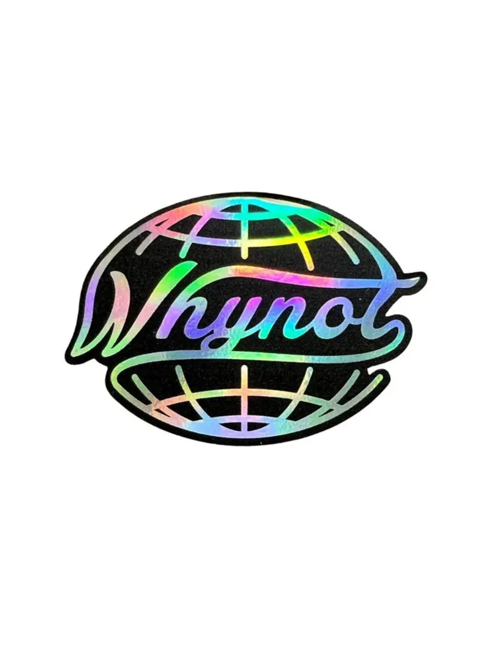 

Holographic sticker WHYNOT Elite Car club Vinyl Sticker Scratch-proof Exterior Decoration Adult Humor Spanish Decal Car Cover