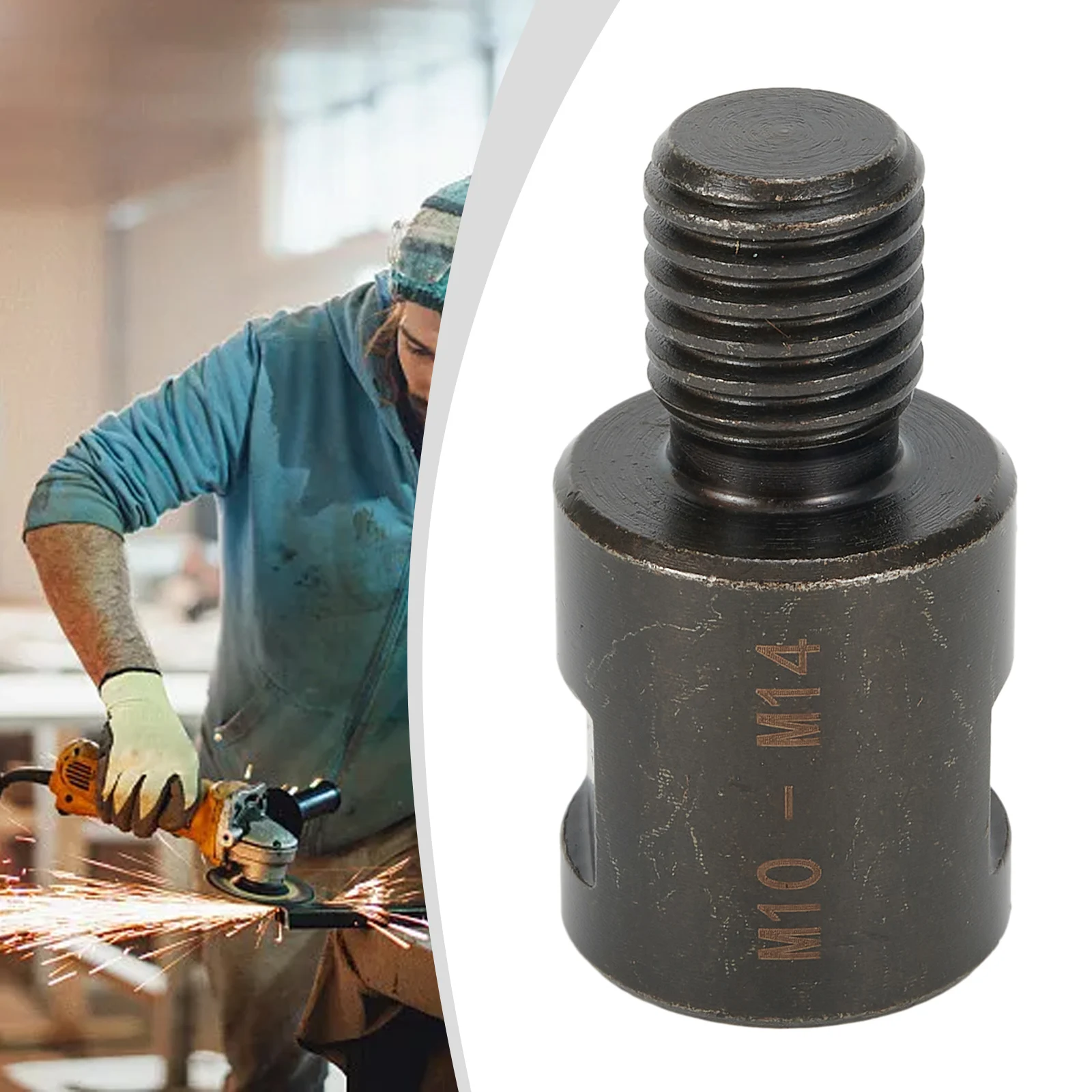 

Angle Grinder Adapter Converter M10 M14 5/8-11 Thread Converter Adapte Arbor Connector For Polishing Pad Saw Blade Hole Saw Tool