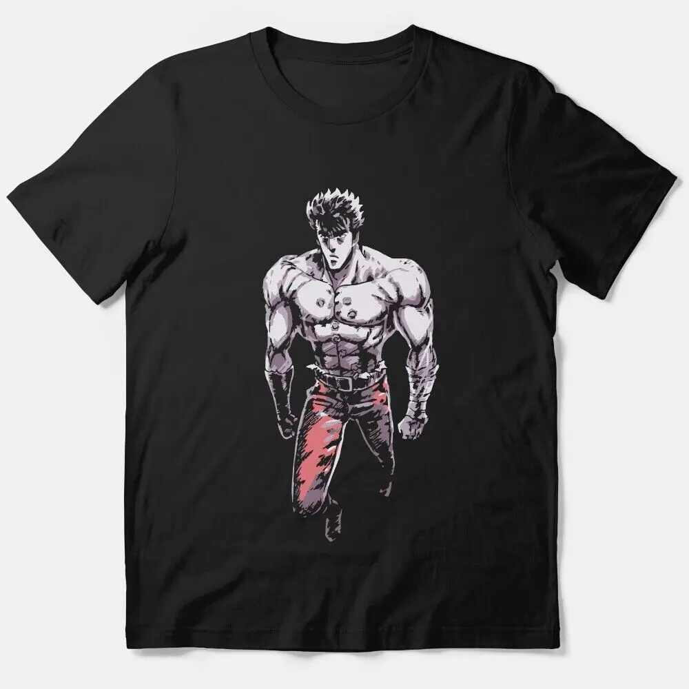 Fist Of The North Star Retro Vintage Essential Anime gráfico camisetas unisex de manga corta de algodón