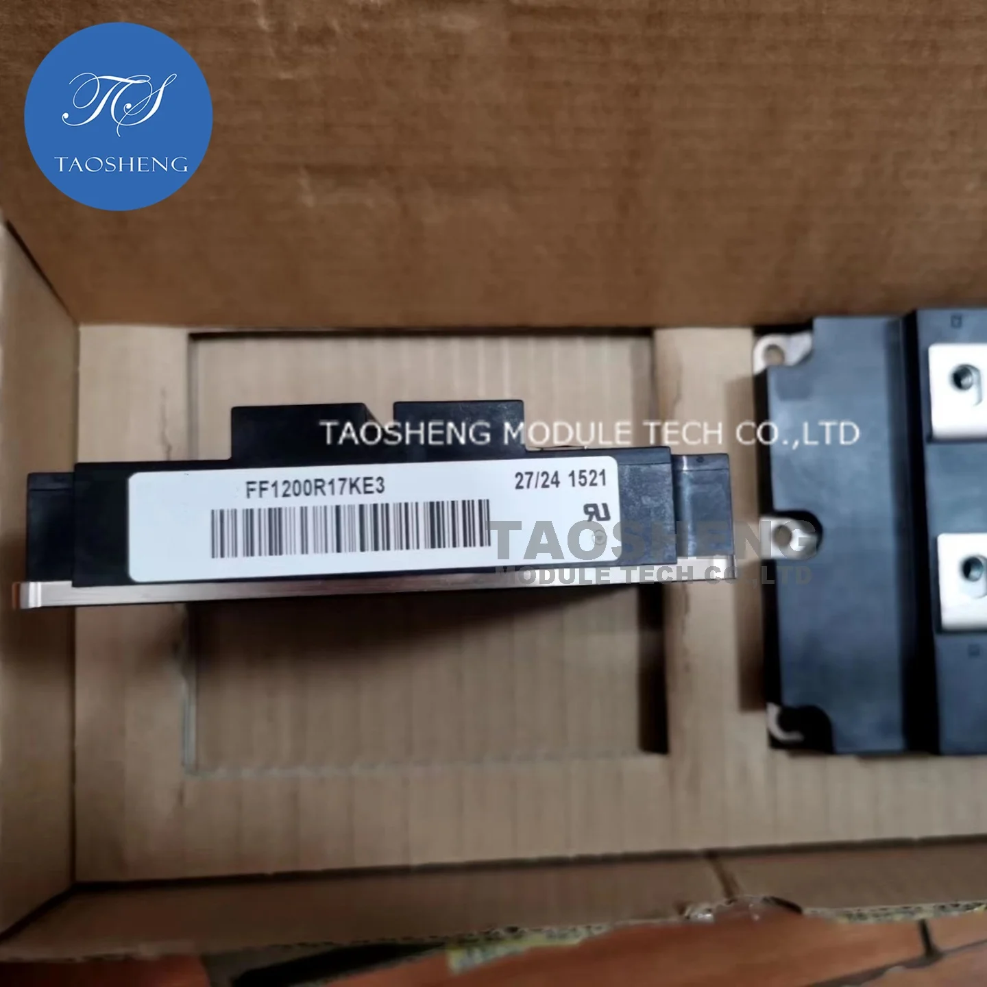 

1 шт. FF1200R17KE3 1200A/1700V Новый и оригинальный IGBT-модуль【TAOSHENG】 # ТС155