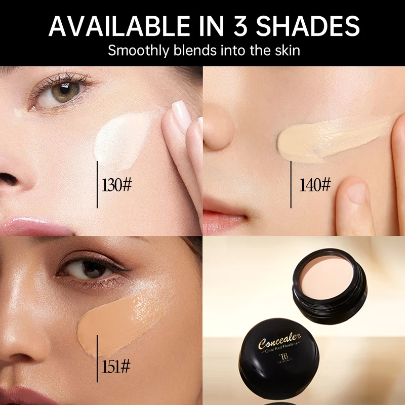 Langdurige concealer zonder make-up af te trekken Lichtgewicht en huidvriendelijk Meerdere kleuren om de huidskleur nauwkeurig te passen