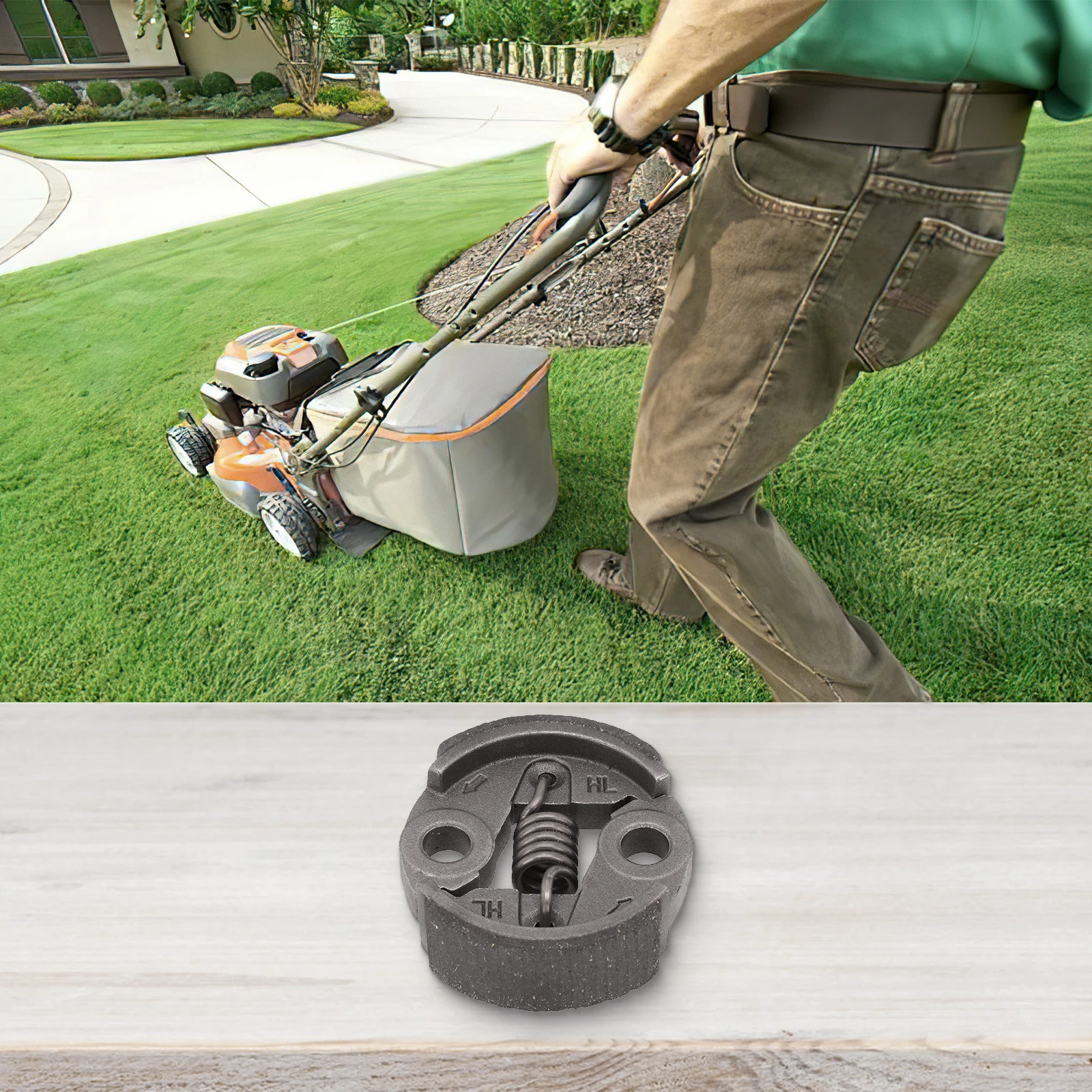 Clutch for 23cc 26cc 32cc 34cc Brush Cutter and For Hedge Trimmer Models Suitable for Garden Maintenance Equipment