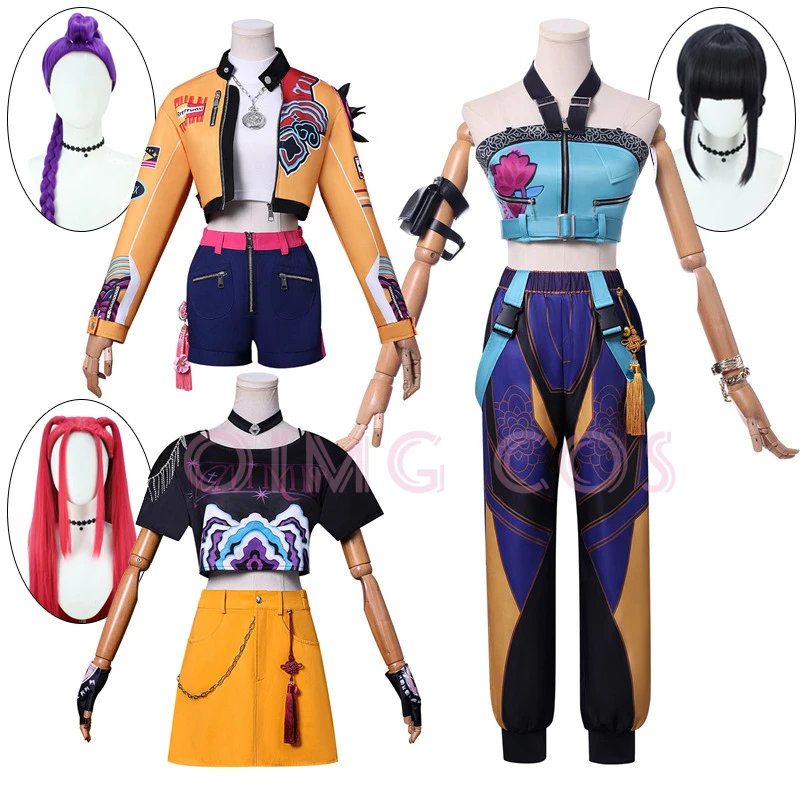 

K-POP Demon Hunters Rumi Cosplay Costume Mira Zoe Adult Carnival Anime Halloween Party Costumes Masquerade Women Game