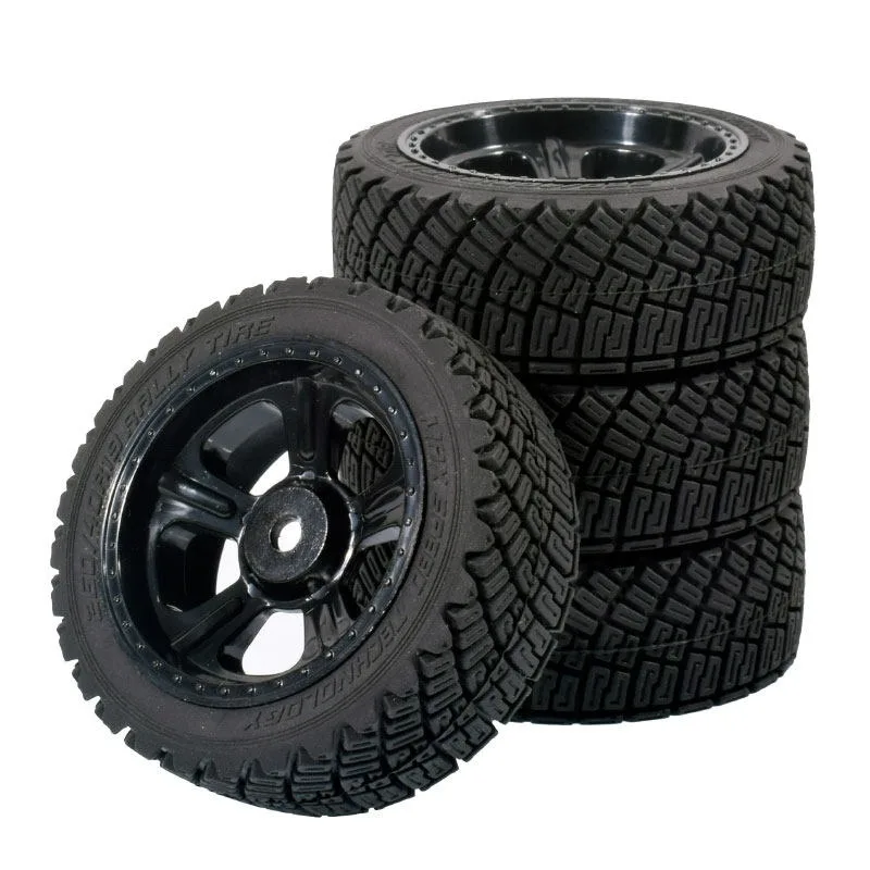 

RS 1/10 RC Racing Car Tire Rally On Road Tyre Plastic Wheel for Tamiya TT01 TT02 XV01 TA06 PTG2 HPI KYOSHO WR8 HSP Upgrades Part