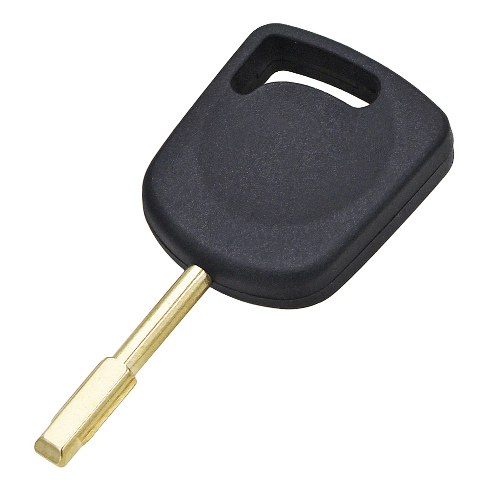 Ecusells Transponder Ignition Blank Key Housing Case Fob for Ford Mondeo Transit Connect with 4D63 or 4D60 Chip or No Chip FO21