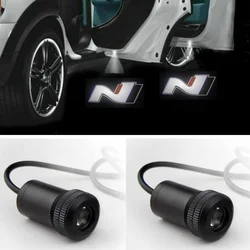 2Pcs Car Door Welcome Light LED Laser Projector Logo N Emblem i30 i20 Sonata Accent Accessories Courtesy Ghost Shadow Lights
